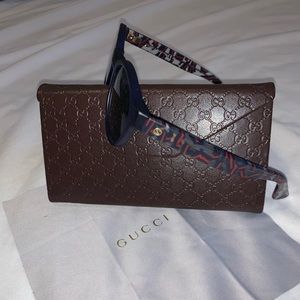 Blue Gucci Glasses